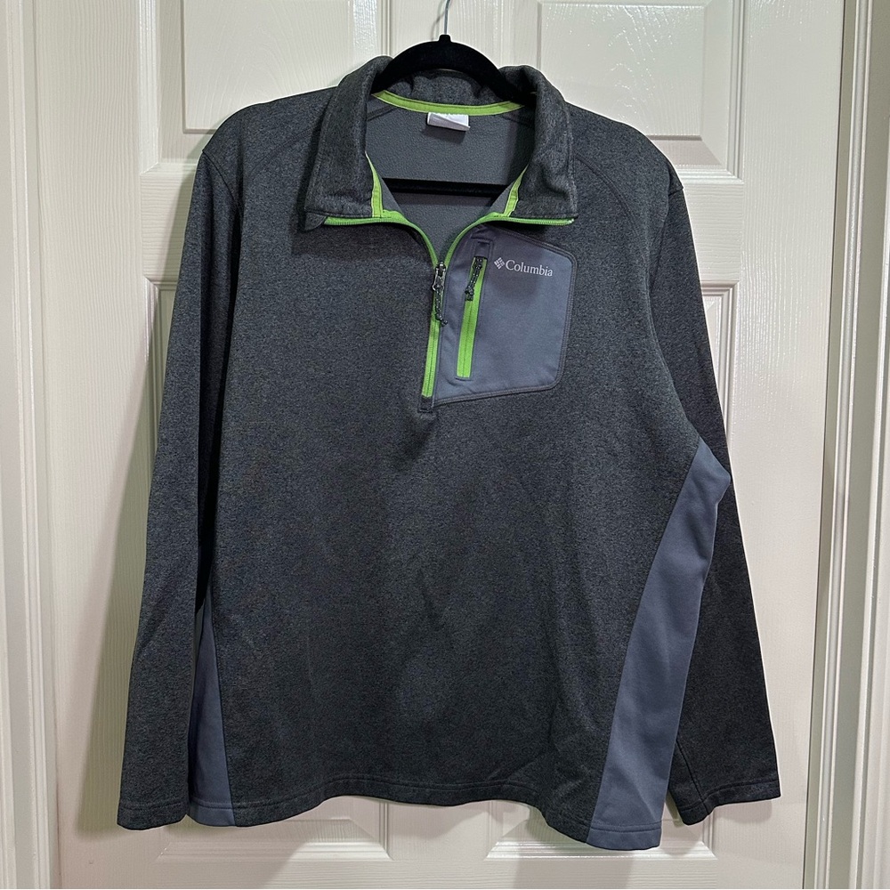 Men’s Columbia Ascender Softshell Pullover Quarte… - image 1